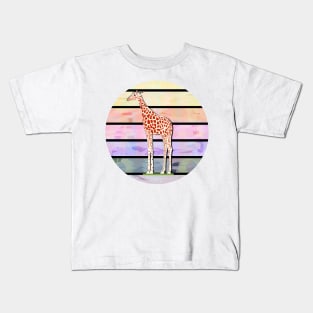 Beautiful Giraffe Kids T-Shirt